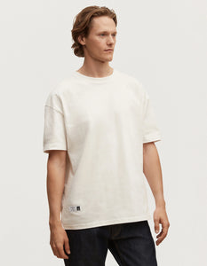 DENHAM DXSAID BETTER BOX TEE HCJ Ecru