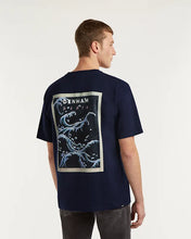 Afbeelding in Gallery-weergave laden, DENHAM WAVE TEE HEAVY CORE JERSEY - Medieval Blue