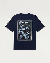 Afbeelding in Gallery-weergave laden, DENHAM WAVE TEE HEAVY CORE JERSEY - Medieval Blue