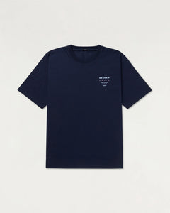 DENHAM WAVE TEE HEAVY CORE JERSEY - Medieval Blue