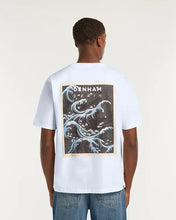 Afbeelding in Gallery-weergave laden, DENHAM WAVE TEE HEAVY CORE JERSEY - White