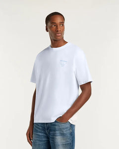 DENHAM WAVE TEE HEAVY CORE JERSEY - White