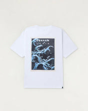 Afbeelding in Gallery-weergave laden, DENHAM WAVE TEE HEAVY CORE JERSEY - White