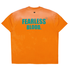 Afbeelding in Gallery-weergave laden, FEARLESS BLOOD LEADER CLUB TEE WASHED Fearless Orange