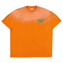 Afbeelding in Gallery-weergave laden, FEARLESS BLOOD LEADER CLUB TEE WASHED Fearless Orange