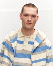 Afbeelding in Gallery-weergave laden, GOOD PEOPLE PSTRIPE Off White/Blue