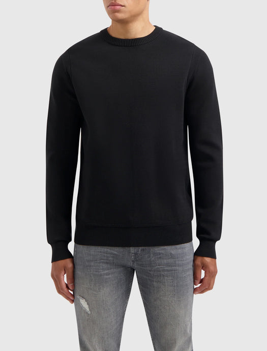 PURE PATH CREWNECK KNITWEAR Black