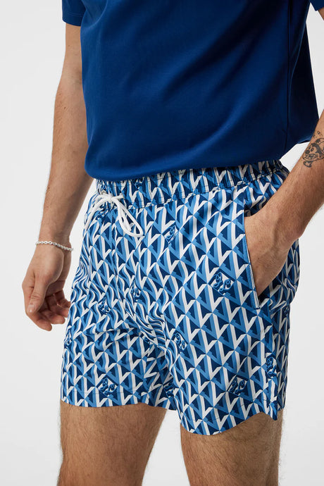 J.LINDEBERG BANKS ISLAND GEO SWIM TRUNKS Island Geo Jasper