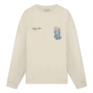 FILLING PIECES SWEATSHIRT GARDENER ANTIQUE WHITE