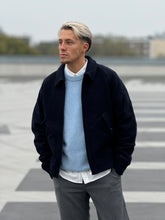 Afbeelding in Gallery-weergave laden, DENHAM LENNON WOOL BOMBER JACKET - Navy Blazer