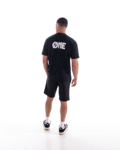 ONE DOTTED T-SHIRT Black