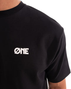 ONE DOTTED T-SHIRT Black