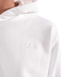 ONE ZIP HOODIE Off White