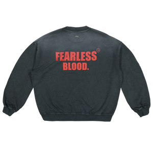 FEARLESS BLOOD CREW 4 Deep Black