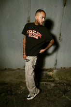 Afbeelding in Gallery-weergave laden, FEARLESS BLOOD TEE 12 Deep Black