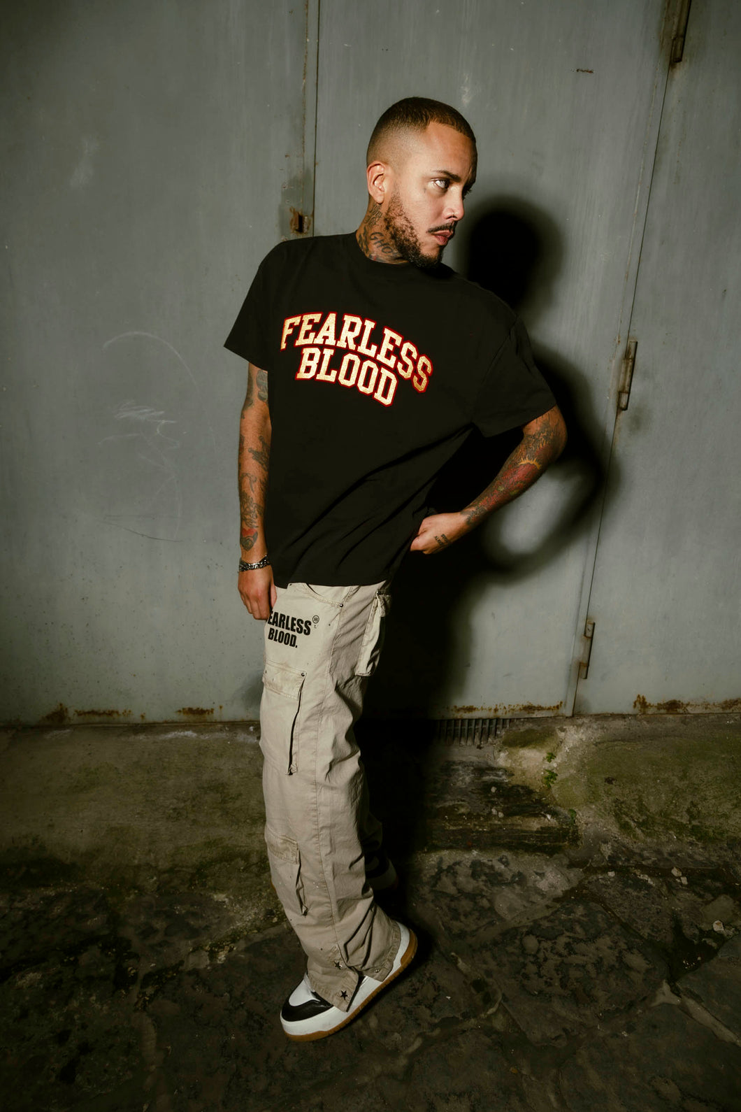 FEARLESS BLOOD TEE 12 Deep Black