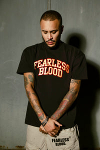 FEARLESS BLOOD TEE 12 Deep Black