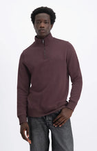 Afbeelding in Gallery-weergave laden, LAW OF THE SEA MIND HALF ZIP SWEAT Catawba Grape