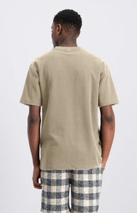 LAW OF THE SEA UNION STRUCTURED TEE Feather Gray