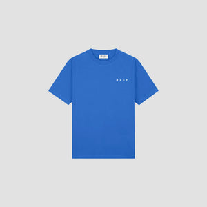 ØLÅF Ink Logo Tee Bright Blue