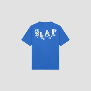 ØLÅF Ink Logo Tee Bright Blue