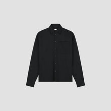 Afbeelding in Gallery-weergave laden, ØLÅF Embro Logo Stripe Shirt Black/Grey