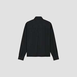 ØLÅF Embro Logo Stripe Shirt Black/Grey