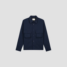 Afbeelding in Gallery-weergave laden, ØLÅF Bonded Pocket Overshirt Navy