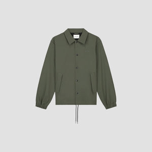 ØLÅF Bonded Ripstop Coach Jacket Grey Green