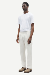 SAMSOE SAMSOE Jabari trousers 13208 Clear Cream