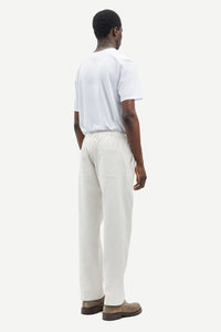 SAMSOE SAMSOE Jabari trousers 13208 Clear Cream