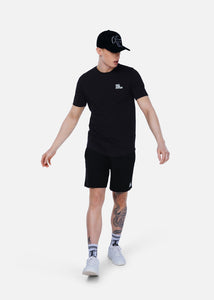 OFF THE PITCH FULLSTOP SLIM FIT TEE Black