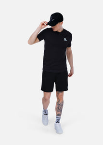OFF THE PITCH FULLSTOP SLIM FIT TEE Black