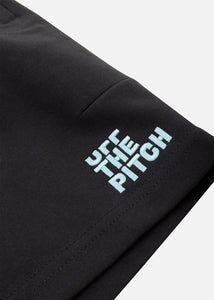 OFF THE PITCH FULLSTOP SWEATSHORTS Black