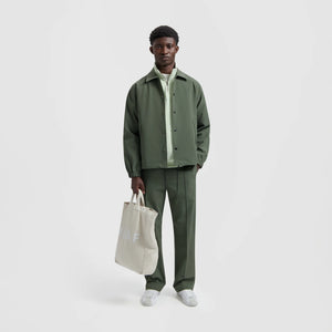 ØLÅF Bonded Ripstop Coach Jacket Grey Green