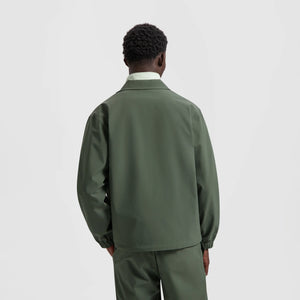 ØLÅF Bonded Ripstop Coach Jacket Grey Green