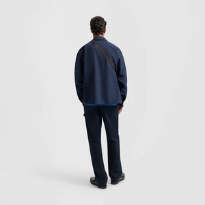 ØLÅF Bonded Pocket Overshirt Navy