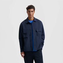 Afbeelding in Gallery-weergave laden, ØLÅF Bonded Pocket Overshirt Navy