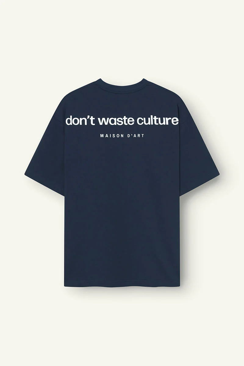 DON'T WASTE CULTURE CLEO Navy Blue