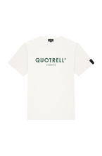 Afbeelding in Gallery-weergave laden, QUOTRELL BASIC GARMENTS T-SHIRT Off White Green