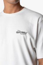 Afbeelding in Gallery-weergave laden, QUOTRELL SOCIETY  T-SHIRT White Black