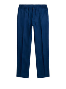 J.LINDEBERG SOREN LINEN PANTS Estate Blue