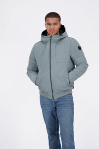 AIRFORCE REVERSIBLE PADDED JACKET Stone Blue / Dark Navy Blue