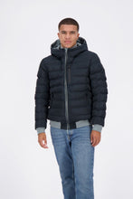 Afbeelding in Gallery-weergave laden, AIRFORCE REVERSIBLE PADDED JACKET Stone Blue / Dark Navy Blue