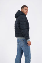 Afbeelding in Gallery-weergave laden, AIRFORCE REVERSIBLE PADDED JACKET Stone Blue / Dark Navy Blue