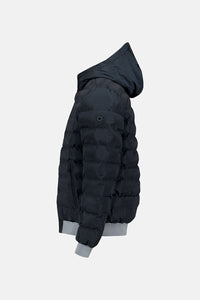 AIRFORCE REVERSIBLE PADDED JACKET Stone Blue / Dark Navy Blue