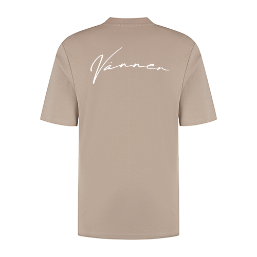 VÄNNER Handsigne Tee Taupe